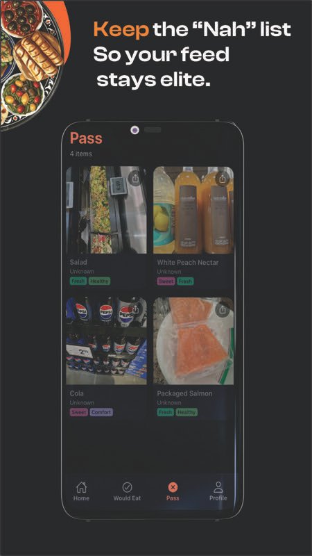 Pass collection screen